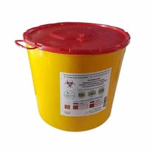 Контейнери за биологични и режещи отпадъци 5 литра