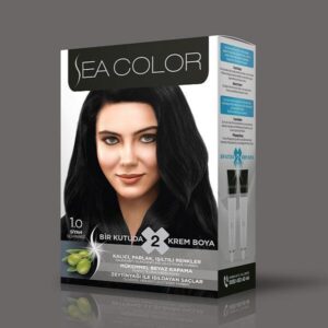 Sea Color Боя за коса 1.0 черно