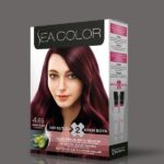 Боя за коса 4.65 винено-червено Sea Color