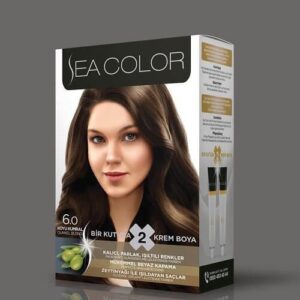 6-0 Боя за коса 6.0 тъмно-русо