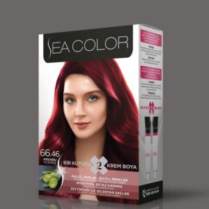 66-46 Боя за коса 66.46 огнено-червено Sea Color