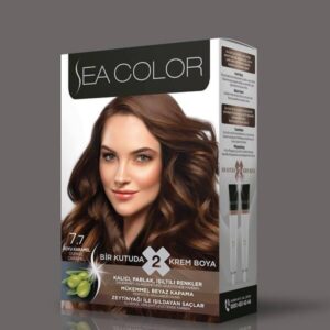 Боя за коса 7.7 тъмен карамел Sea Color