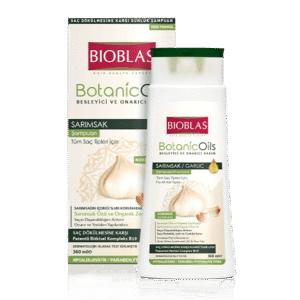 Шампоан с чесън и органични масла BIOBLAS