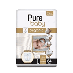 Pure Baby organic Пелени 1 (2-5 кг)