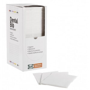 Дентални лигавници в диспенсър бели