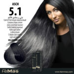 Боя за коса FemMas Светлокафява пепел
