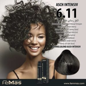 Боя за коса FemMas Наситено пепеляво тъмно русо