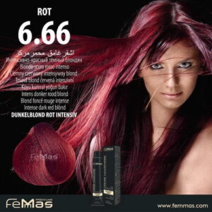 боя коса FemMas червено русо