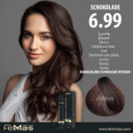 Боя за коса FemMas Наситен тъмно-рус шоколад