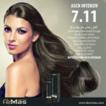 Боя за коса FemMas Наситено пепеляво русо