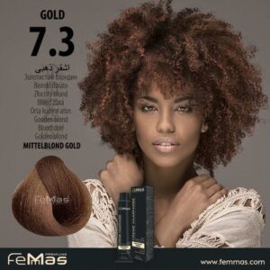 боя за коса FemMas златно русо