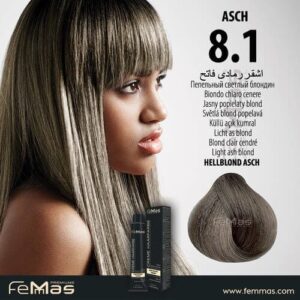 боя коса FemMas светло пепеляво русо