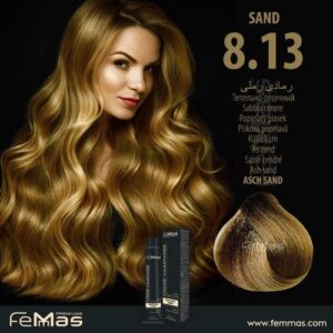 Боя за коса FemMas Пепеляв пясък