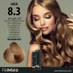 Боя за коса FemMas Златисто светло русо