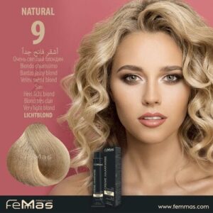 боя за коса FemMas светло русо 9