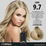 Боя за коса FemMas Светло-русо пясъчно