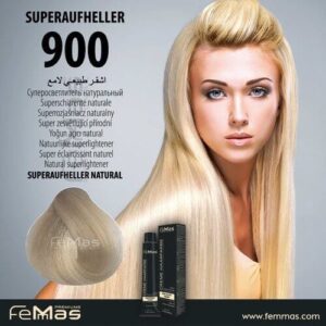 Боя за коса FemMas натурална супер светла
