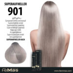 Боя за коса FemMas Суперизсветлител пепел