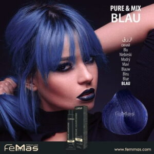 Боя за коса FemMas Pure&Mix blue