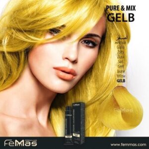 Боя за коса FemMas Pure&Mix Gelb(Yellow)