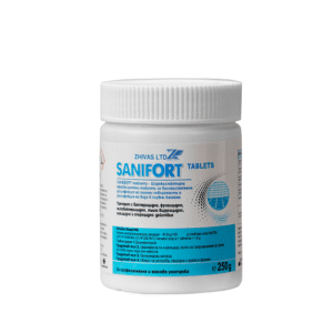 САНИФОРТ таблетки за дезинфекция 250 гр