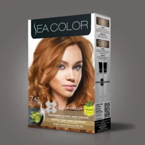 Боя за коса 7.43 Наситено медно-русо Sea Color