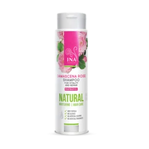 Натурален шампоан от маслодайна роза за Суха и Увредена коса